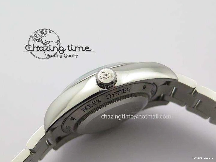 0414 Fashionable Milgauss 116400 GV JF 1:1 Green Sapphire Blue Dial On SS Bracelet A2824 V 3950